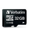 Verbatim microSD 32GB + adapter Cl10 SDHC - nr 4