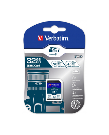 Verbatim Pro 32GB SDHC UHS Speed Class 3