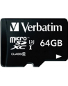 Verbatim Pro 64 GB microSDXC - UHS Speed Class 3 - nr 25