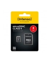Intenso microSD 4GB 5/21 Class 4 +Adapter - nr 24