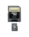 Intenso microSD 4GB 5/21 Class 4 +Adapter - nr 36
