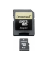 Intenso microSD 4GB 5/21 Class 4 +Adapter - nr 38