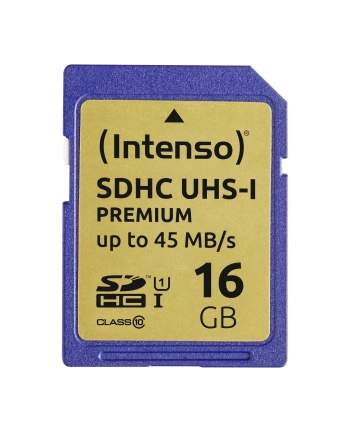 Intenso SD 16GB 10/45 Secure Digital UHS-I nr 2