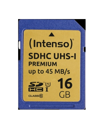 Intenso SD 16GB 10/45 Secure Digital UHS-I nr 1