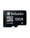 Verbatim microSD 32GB + adapter Cl10 SDHC - nr 15
