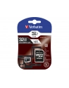 Verbatim microSD 32GB + adapter Cl10 SDHC - nr 32