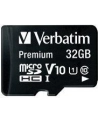 Verbatim microSD 32GB + adapter Cl10 SDHC - nr 45