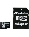 Verbatim microSD 32GB + adapter Cl10 SDHC - nr 46