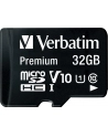 Verbatim microSD 32GB + adapter Cl10 SDHC - nr 48