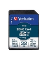 Verbatim Pro 32GB SDHC UHS Speed Class 3 - nr 28