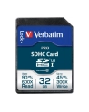 Verbatim Pro 32GB SDHC UHS Speed Class 3 - nr 34