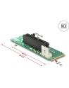 DeLOCK Adapter M.2 NGFF - PCIe x4 - kontroler - nr 25