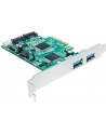 DeLOCK PCIe kontroler - 2x USB 3.0 - 2x SATA - nr 19