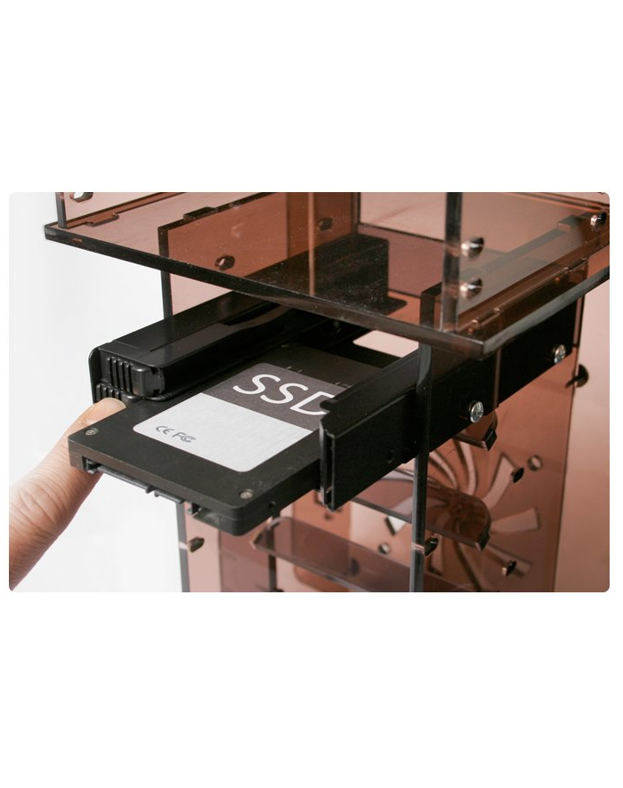 IcyDock MB082SP black - EZ-Fit Pro Dual 3.5 Cala-> 2x 2.5 Cala główny