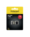 Intenso USB 16GB 6,5/16,5 Micro Line black U2 - nr 75