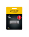 Intenso USB 4GB 6,5/28 Alu Line srebrny U2 - nr 14