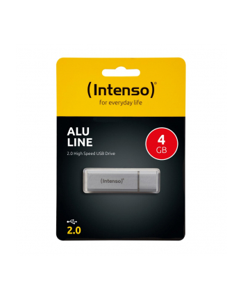 Intenso USB 4GB 6,5/28 Alu Line srebrny U2