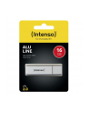Intenso USB 16GB 6,5/28 Alu Line srebrny U2 - nr 59