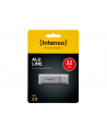 Intenso USB 32GB 6,5/28 Alu Line srebrny U2 - nr 21