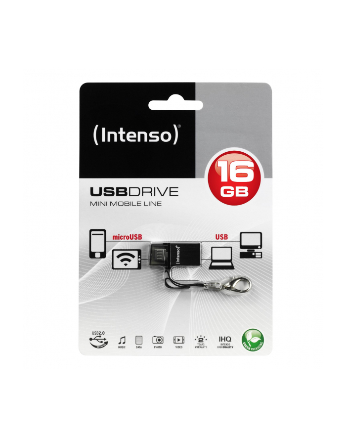 Intenso 16GB Mini MOBILE LINE - pendrive do tabletu główny