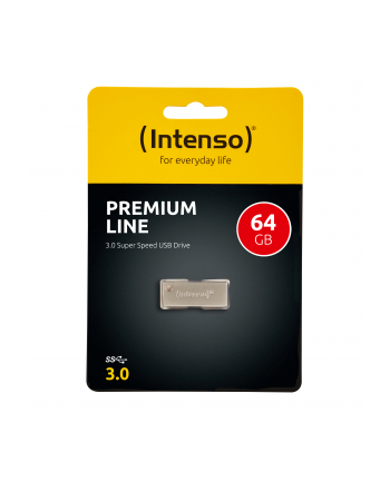 Intenso USB 64GB 20/35 Premium Line srebrny USB 3.0 nr 1