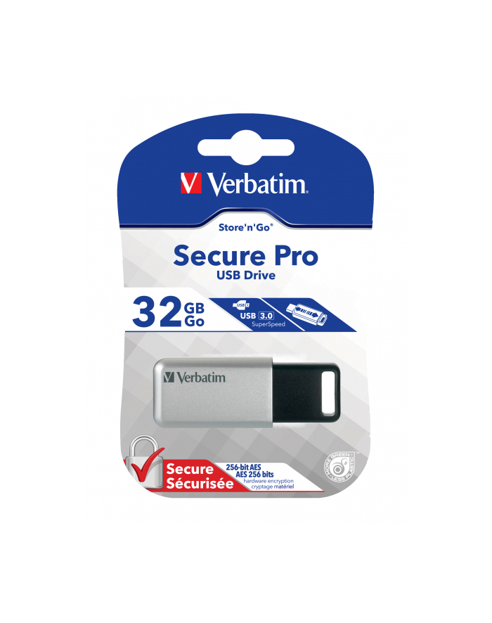 Verbatim USB 32GB Secure Pro - Pendrive USB 3.0 główny