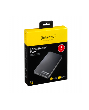 Intenso Memory Play - 1 TB - Black - USB 3.0 - 6021460