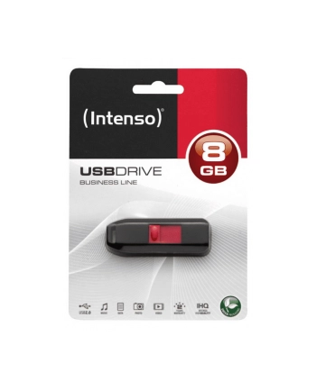 Intenso USB 8GB 6,5/28 Business Line black U2 nr 1