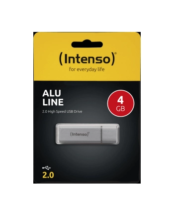 Intenso USB 4GB 6,5/28 Alu Line srebrny U2