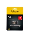 Intenso USB 16GB 20/35 Slim Line black USB 3.0 - nr 1