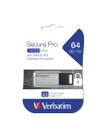 Verbatim USB 64GB Secure Pro - Pendrive USB 3.0 - nr 31