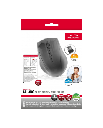 Speedlink CALADO Silent Mouse - cicha myszka bezprzewodowa