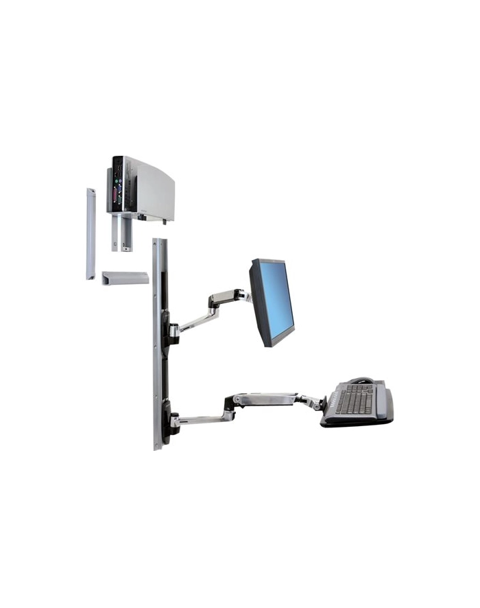 Ergotron LX Kombisystem mocowanie na ścianę główny