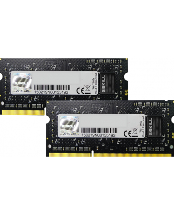 G.Skill DDR3 SO-DIMM 8GB 1333-999 SQ Dual