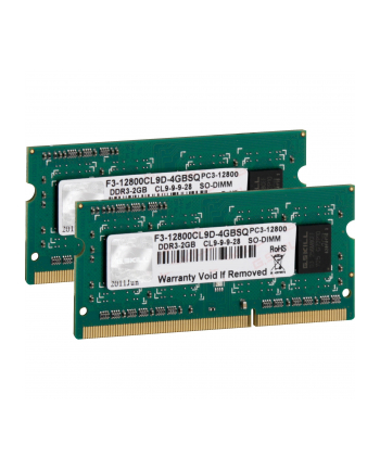 G.Skill DDR3 SO-DIMM 4GB 1600-999 SQ Dual nr 2