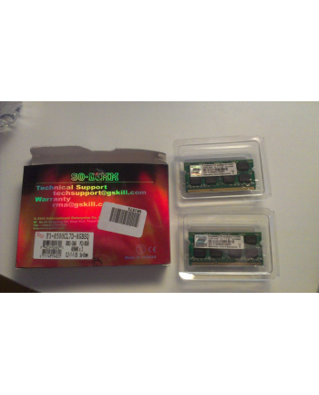 G.Skill DDR3 SO-DIMM 8GB 1066-777 SQ Dual