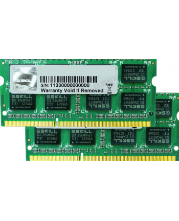 G.Skill DDR3 SO-DIMM 8GB 1066-777 MAC SQ Dual