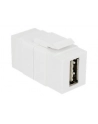 DeLOCK Keystone Easy USB 2.0 Wt-Wt A - biały - nr 1