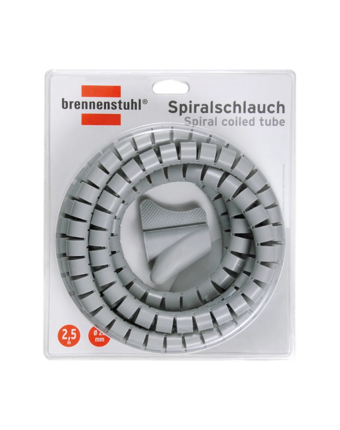 Brennenstuhl Spiralschlauch grau główny