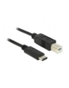 DeLOCK Delock USB 2.0 - Typ B - Typ C - 1m - czarny - nr 23