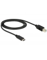 DeLOCK Delock USB 2.0 - Typ B - Typ C - 1m - czarny - nr 4
