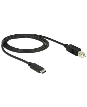 DeLOCK Delock USB 2.0 - Typ B - Typ C - 1m - czarny