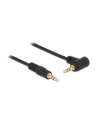 Delock Kabel Audio 3.5mm męski/męski kątowy czarny 1.0m - nr 4