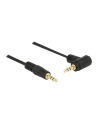 Delock Kabel Audio 3.5mm męski/męski kątowy czarny 1.0m - nr 5