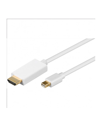 goobay Mini DisplayPort > HDMI biały 2m nr 1