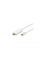 goobay Mini DisplayPort > HDMI biały 2m - nr 2