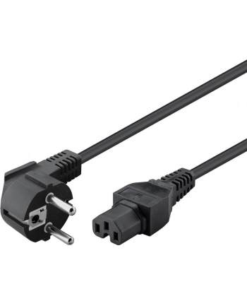 goobay kabel zasilający IEC 320-C15 - 2pin euro - 2m nr 2