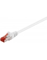 goobay Kabel sieciowy CAT6 SSTP RJ45 biały 15,0m - nr 11