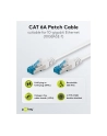 goobay Kabel sieciowy CAT6a SFTP RJ45 biały 1,0m - nr 7
