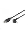 goobay USB ->Mini USB 5p 90 stopni black 1,8m - St.A>St.B Mini - nr 1